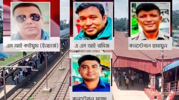 ছিনতাইকারী ভাড়া করে যাত্রী লুটের অভিযোগ, জয়দেবপুরে চার রেল পুলিশ প্রত্যাহার