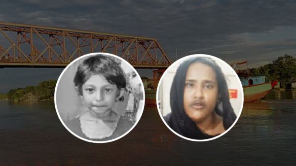 গোসলের নামে নদীতে নিয়ে ৭ বছরের মেয়েকে হ/ত্যার অভিযোগে সৎ মা গ্রে/প্তার