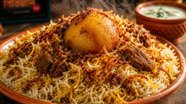 কীভাবে আলু এলো কাচ্চি বিরিয়ানিতে